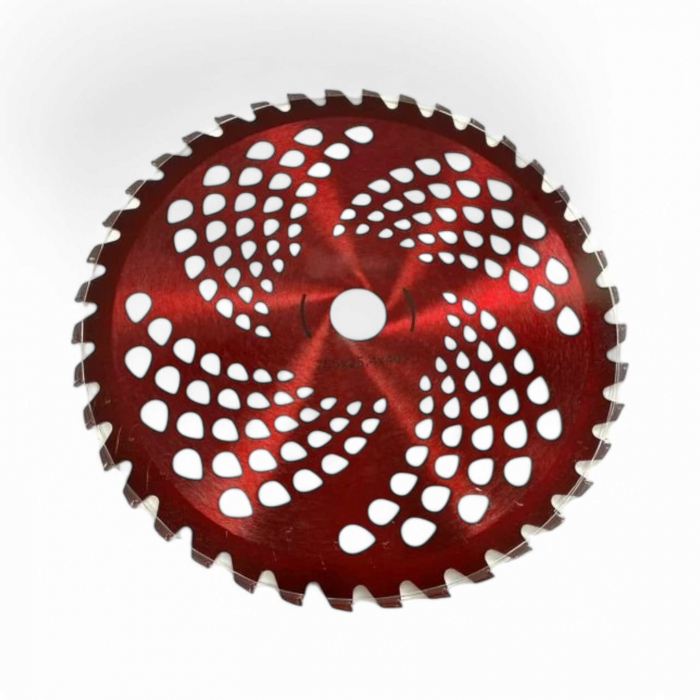 Disc motocoasa cu videa rosu 255 x 25.4 x 40T [1]