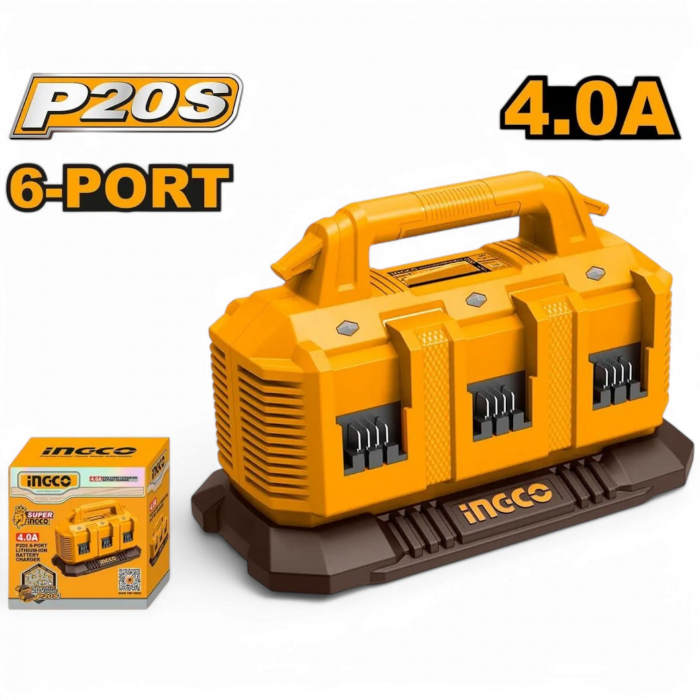 Incarcator 20V cu 6 porturi 4.0Ah [1]