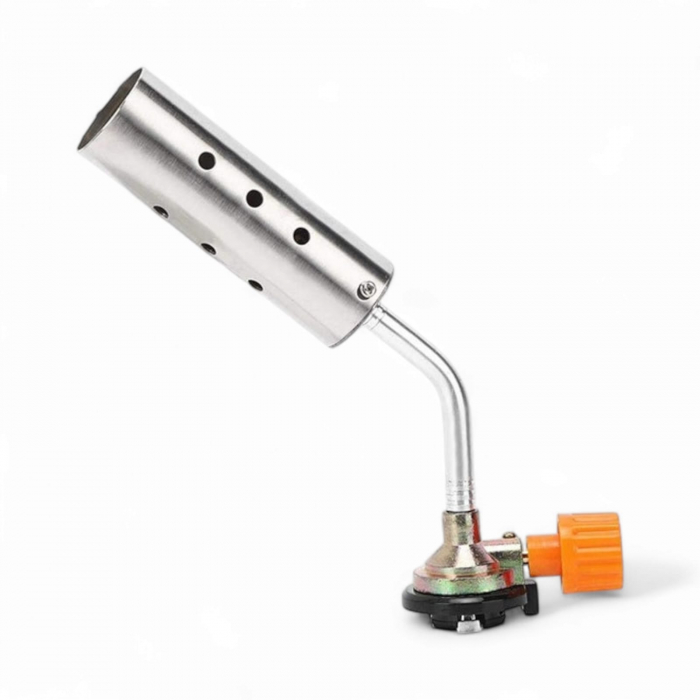 Lampa gaz, metalica, cap mare, control debit gaz [1]