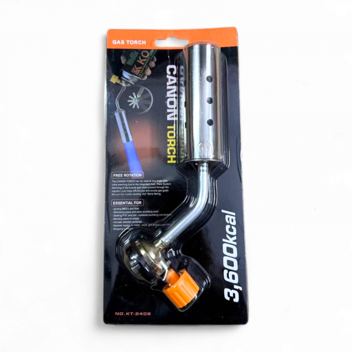 Lampa gaz, metalica, cap mare, control debit gaz [2]