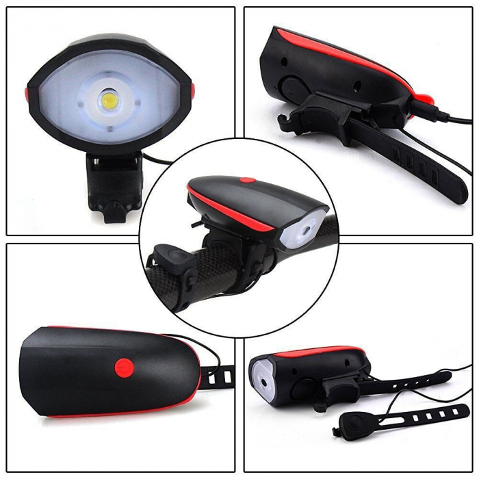 Lanterna bicicleta cu USB [3]