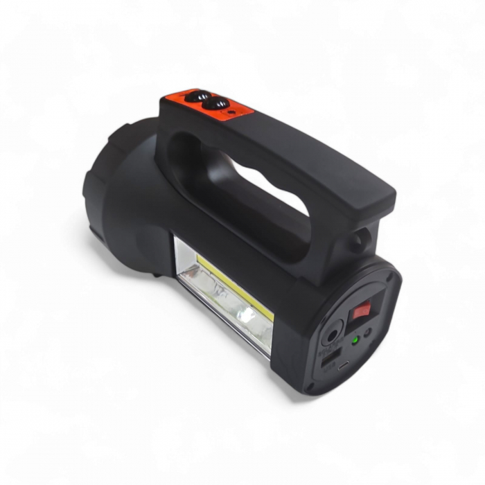 Lanterna mare, 5W, cu incarcare 220 V, incarcare solara, 4 moduri de iluminare [3]