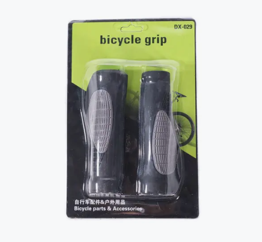 Mansoane bicicleta cu suport palma gri/negru [1]