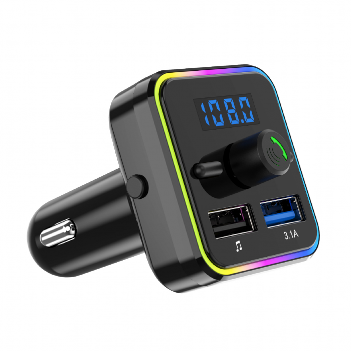 Modulator FM M26 12-24V, adaptor bluetooth [2]