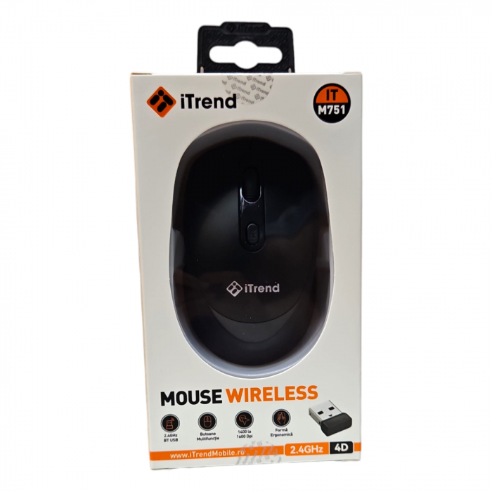 Mouse Wireless iTrend 1400-1600DPI [1]
