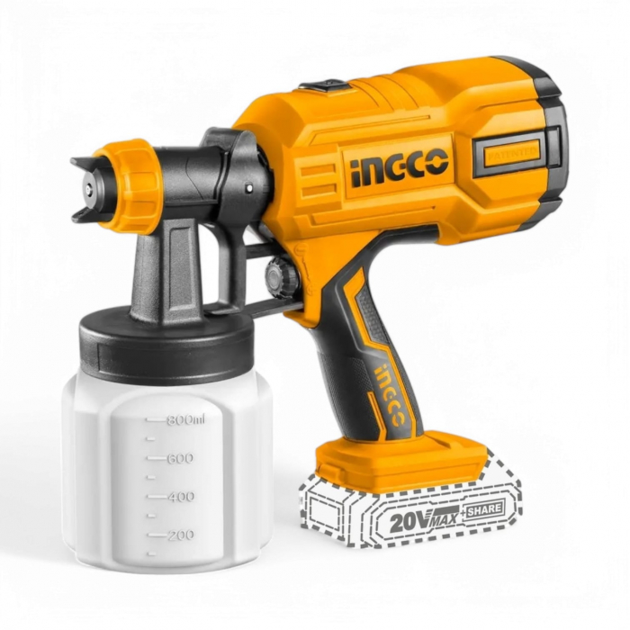 Pistol vopsit 20V 800ml [2]
