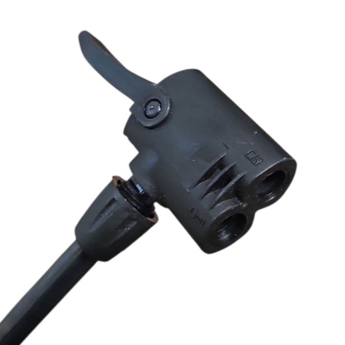 Pompa auto cu manometru din inox [5]