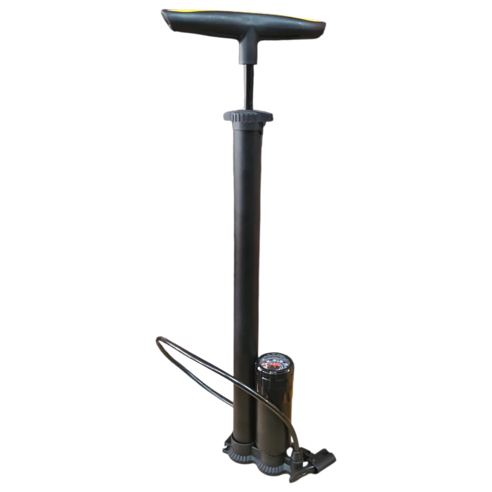 Pompa auto cu manometru din inox [1]