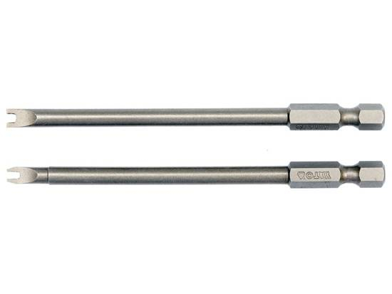 Set 2 biti profil Y prindere hexagonala 1/4, lungime 100 mm [1]