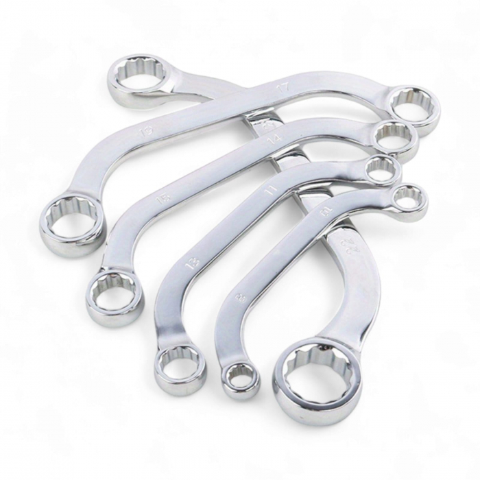 Set 5 chei inelare, tip C, 12 colturi, 8- 10mm, 11-13mm, 14-15mm, 17-19mm, 21-22mm [2]