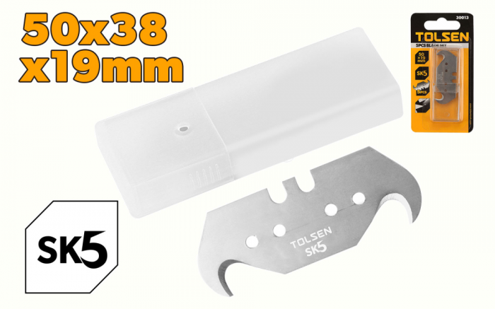 Set 5 lame pentru cutter 50x19x0.6 mm [1]