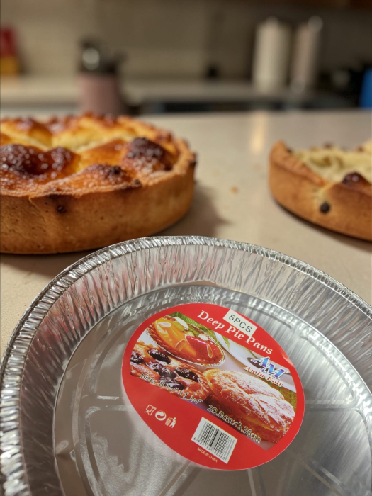 Set 5 tavi pentru copt, din aluminiu, rotunde,diametru 28,4 cm [3]