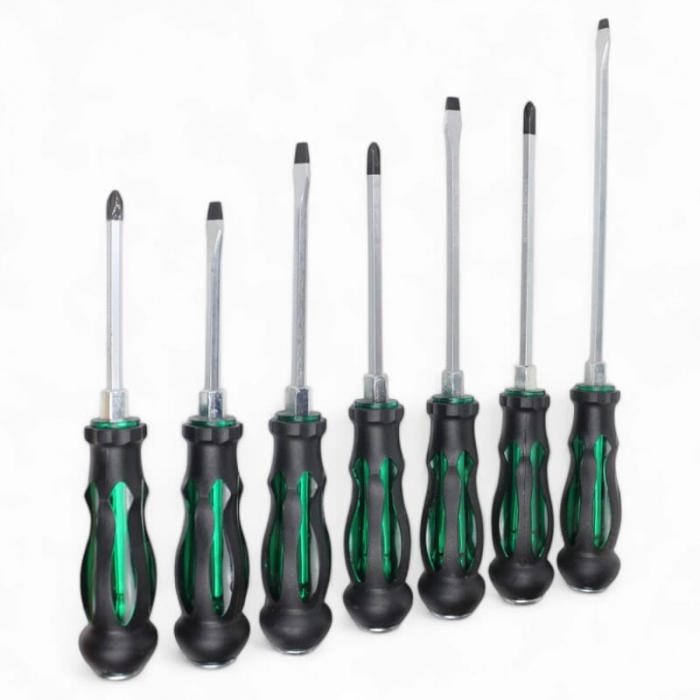 Set 7 surubelnite mecanice, varf magnetic, maner confortabil [2]