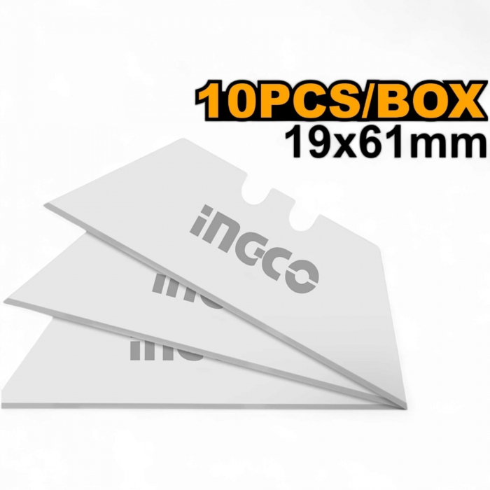 Set lame cutter, INGCO, trapezoidale, 61x19mm, 10 buc [2]