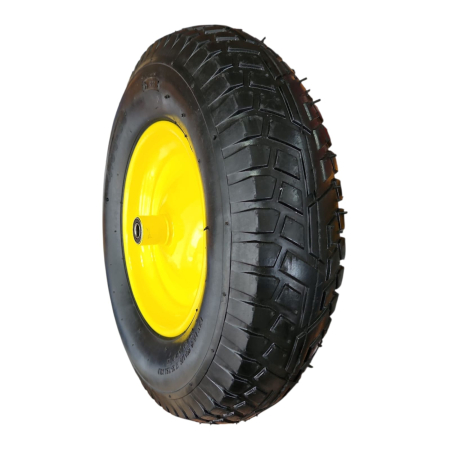 Roata roaba 4.00-8 cu ax inclus [1]