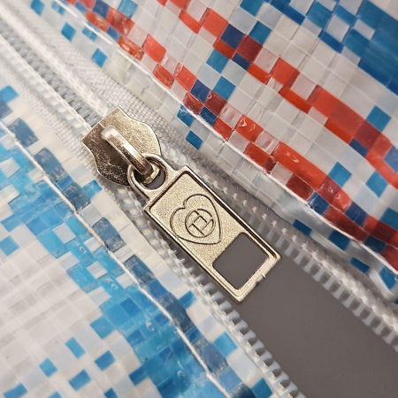 2 sacose rafie mari, cu fermoar, 60X60X20, albastru [2]