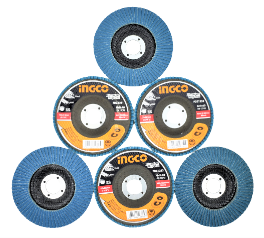 Scule si unelte - Disc lamelar pentru slefuit, 125 mm, ALBASTRU, P60