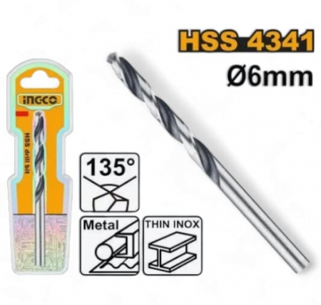 Scule si unelte - Burghiu HSS metal 6.0mm