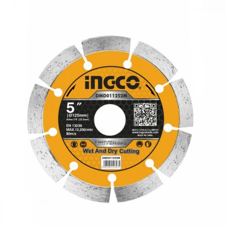 Scule si unelte - Disc diamantat intrerupt 125 X 7,5 mm