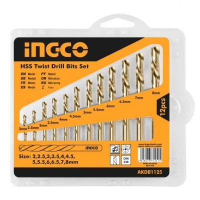 Scule si unelte - Set de Burghie HSS pentru Metal trusa 12pcs