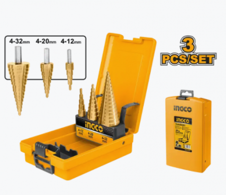 Scule si unelte - Set burghie conice 3pcs