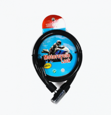Accesorii bicicleta - Antifurt moto cu cheie 60cm