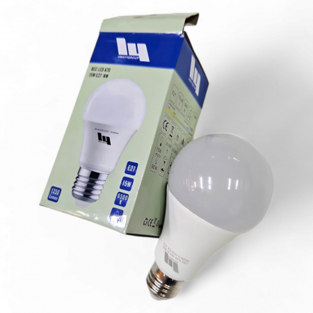 Bec LED A70,15W,E27,lumina rece(6500K),1350 lum,20.000h,170-240V 50-60Hz [1]