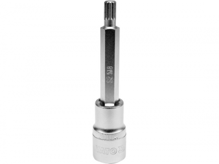 Scule si unelte - Bit spline cu adaptor 1/2" M8 100 mm