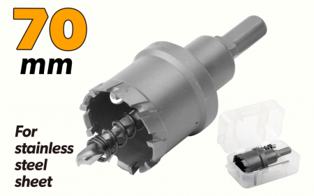 Accesorii si consumabile - Carota cu vidia pentru metal 70 mm