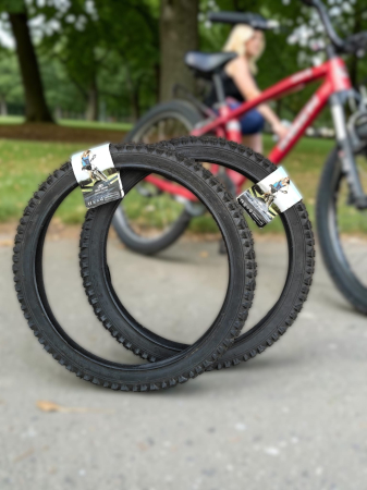 Cauciuc bicicleta,20X1,95,set 2 buc anvelope,crampoane,HYD 003 [1]