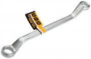 Chei fixe / inelare / combinate - Cheie inelara cu cot dubla 10 x 11 mm