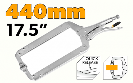 Clesti - Cleste autoblocant pentru sudura 440 mm