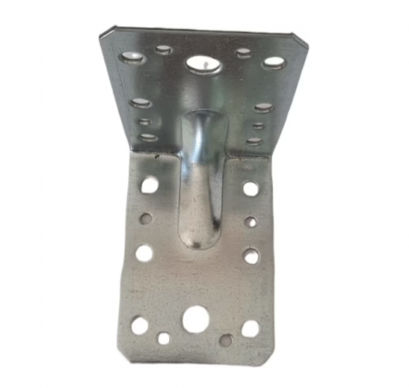 Scule si unelte - Coltar din metal perforat, 90x90x65x1.6 mm, cu nervura