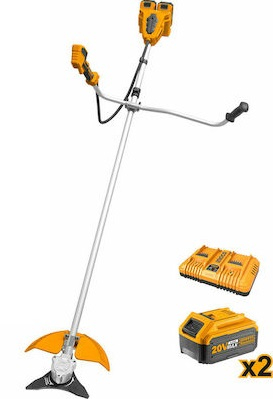 Pachete 20V - Cositoare de umar, motocoasa, trimmer pe 2 acumulatori 20 V