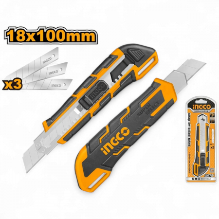 Alte unelte si accesorii - Cutter de plastic cu 3 lame
