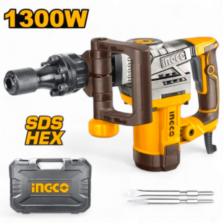 Scule electrice - Demolator, picamer, SDS HEX, sistem anti-vibratii, 1300W