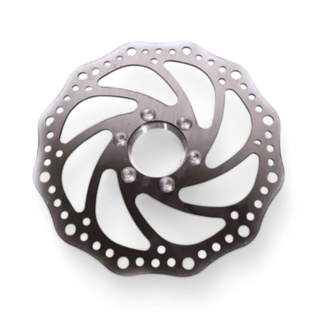 Biciclete - Disc de frana, pentru bicicleta, 160mm, cu suruburi