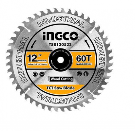 Disc vidia pentru lemn 305 x 30 mm, 60 dinti