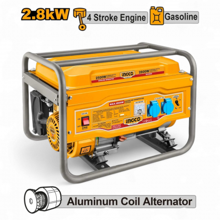 Generatoare curent - Generator de curent pe benzina - 2800 W
