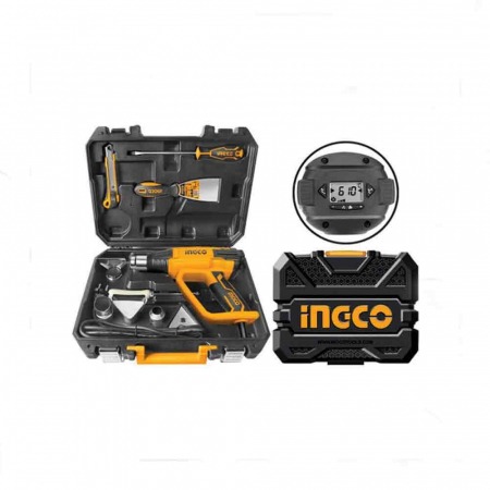 Scule electrice - Pistol aer cald 2000W cu reglaj + accesorii