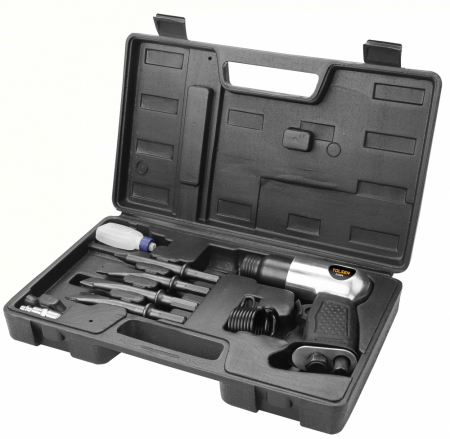 Scule pneumatice - Ciocan cu aer comprimat, 9 piese, AirXT