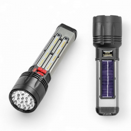 Lanterna solara, 1100 lum, 7 moduri de iluminare, reincarcare USB-C [1]