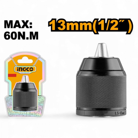 Accesorii si consumabile - Mandrina metalica automata,13 mm, max. 60NM