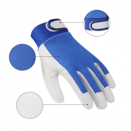 Echipamente de lucru - Manusi de protectie din piele si tricot