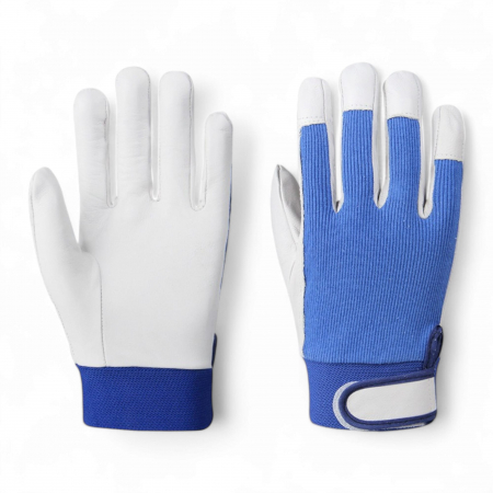 Manusi de protectie din piele si tricot [2]