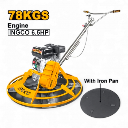 Scule electrice - Masina de elicopterizat beton 6.5CP, 78kg, diametru 91 cm