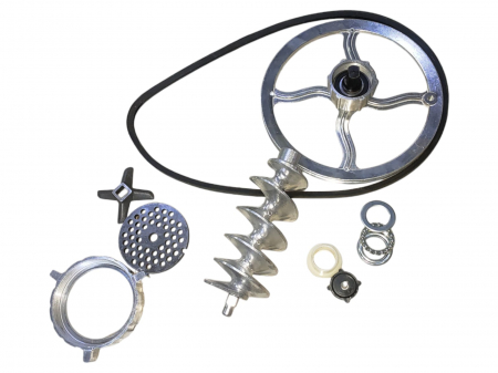 Masina de tocat carne, nr.32, din aluminiu [4]