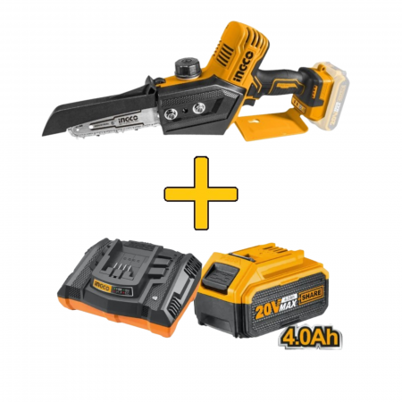 Scule cu acumulator si accesorii - Minidrujba 20V + Acum. 4Ah + Incarcator rapid