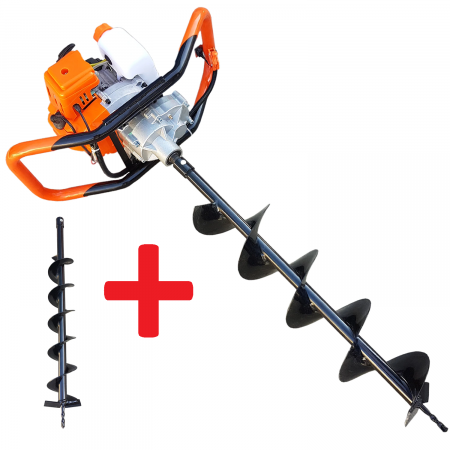 Scule electrice - Motoforeza + 2 burghie 150, 200 mm