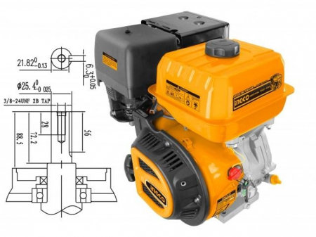 Motoare universale - Motor universal pe benzina GP 13 Cp